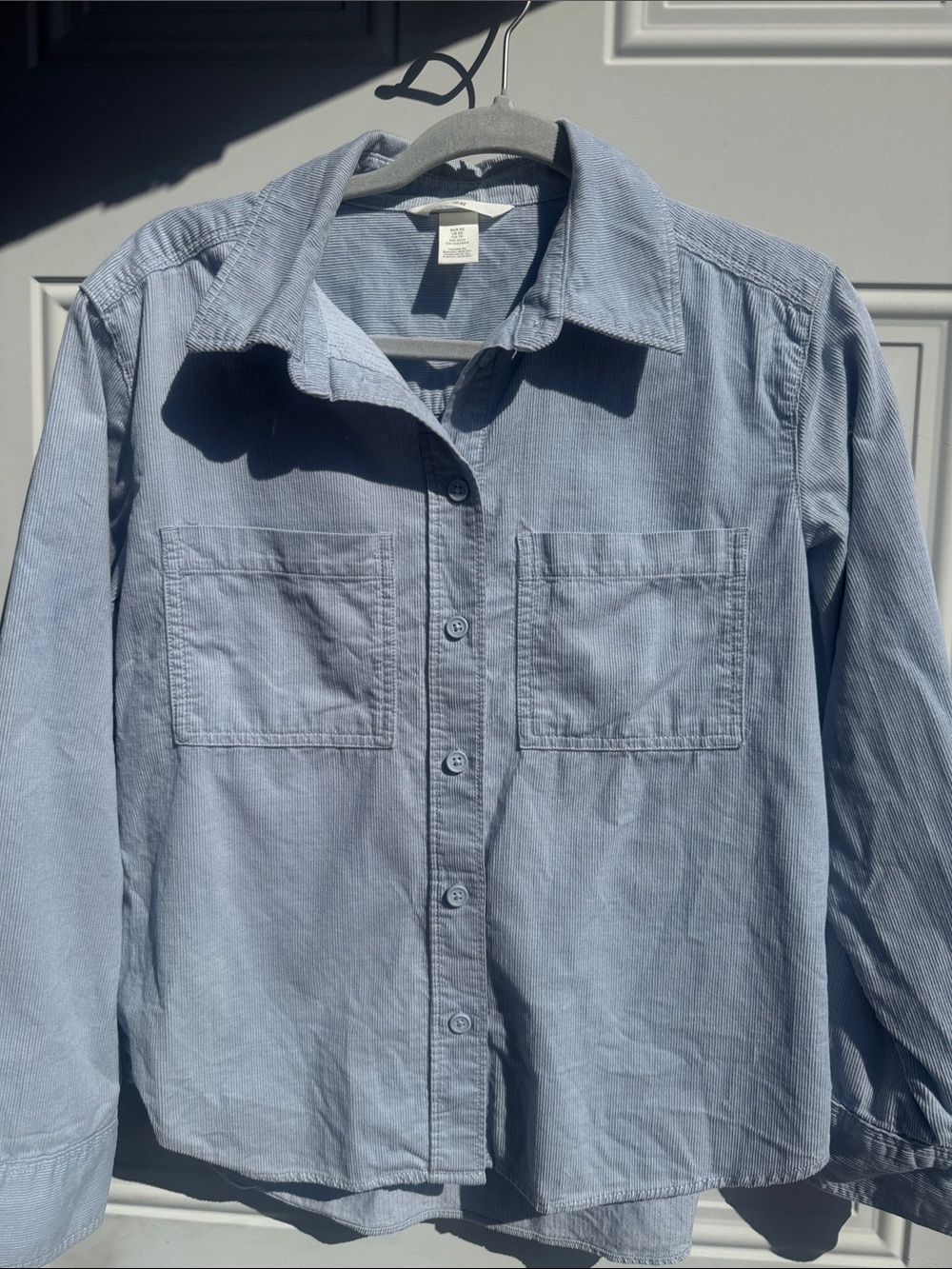 H&M Light Blue Sweater - Classic Crew